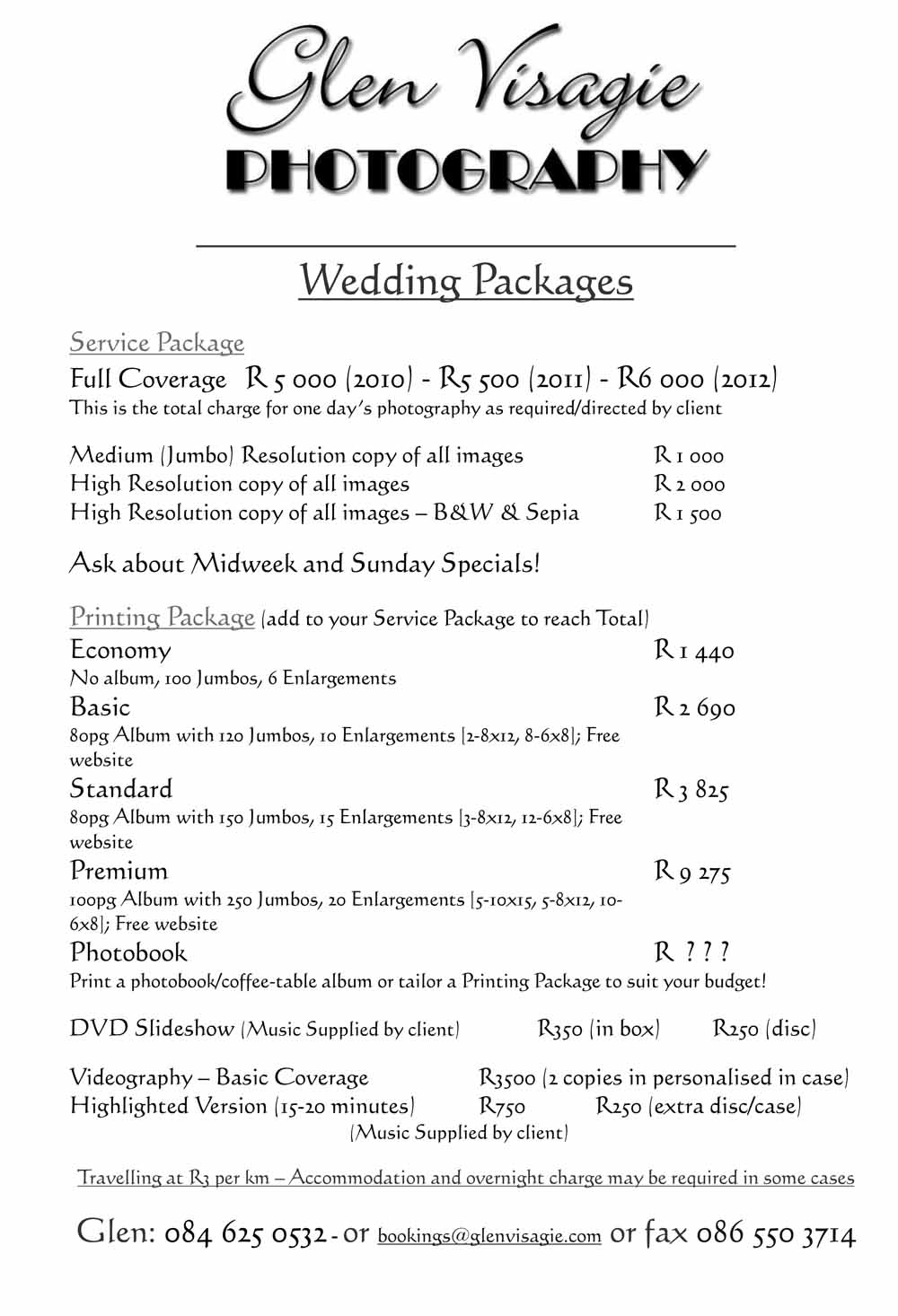  Amazing Wedding Packages 